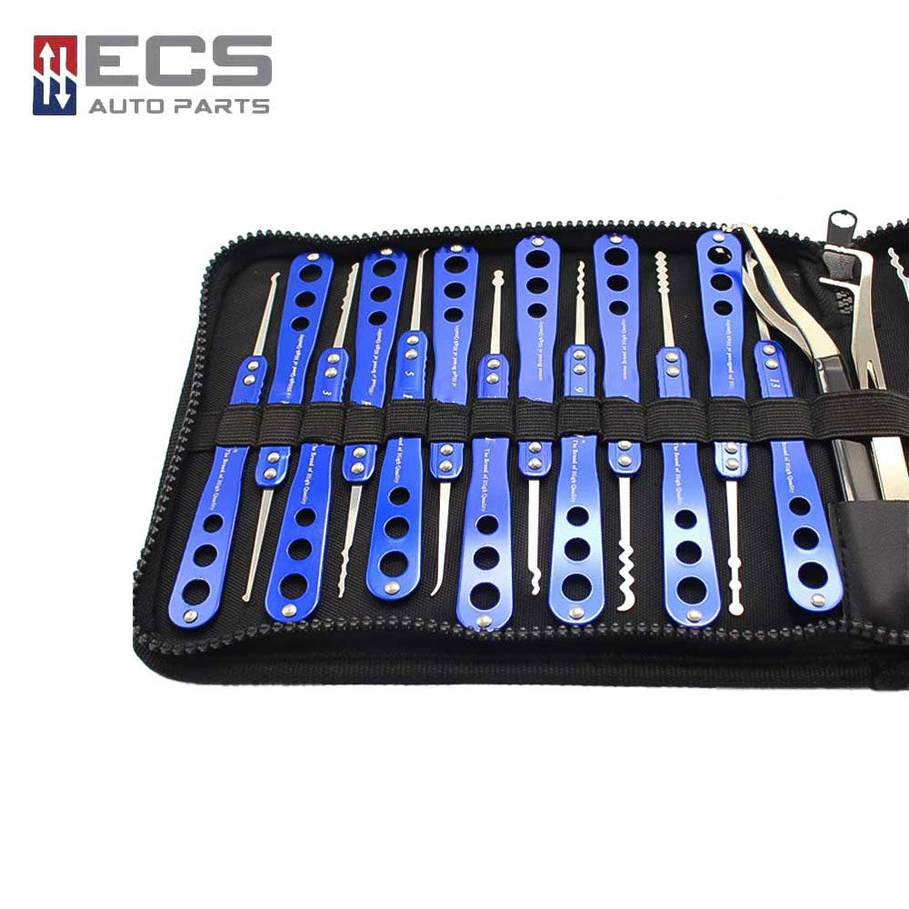 ECS AUTO PARTS Lock Pick Set 30 In One – Locksmith Keyless