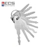 ECS AUTO PARTS Jiggler Lock Pick Keychain Tool 10 in One