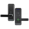 ECS HARDWARE - A233 Smart Door Lock with Fingerprint Reader and Levers