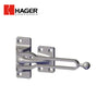 HAGER - 274D - Door Guard - Cast Brass - Satin Chrome