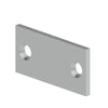 HAGER - 336A - Door Edge Filler Plate - 0.134" Gauge - 1-1/8" by 2-1/4" - Primed for Painting