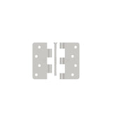 HAGER - 7741 - Straight Door Pull 6 CTC - 1-1/2 Clearance - 3/4 Diameter - Satin Brass