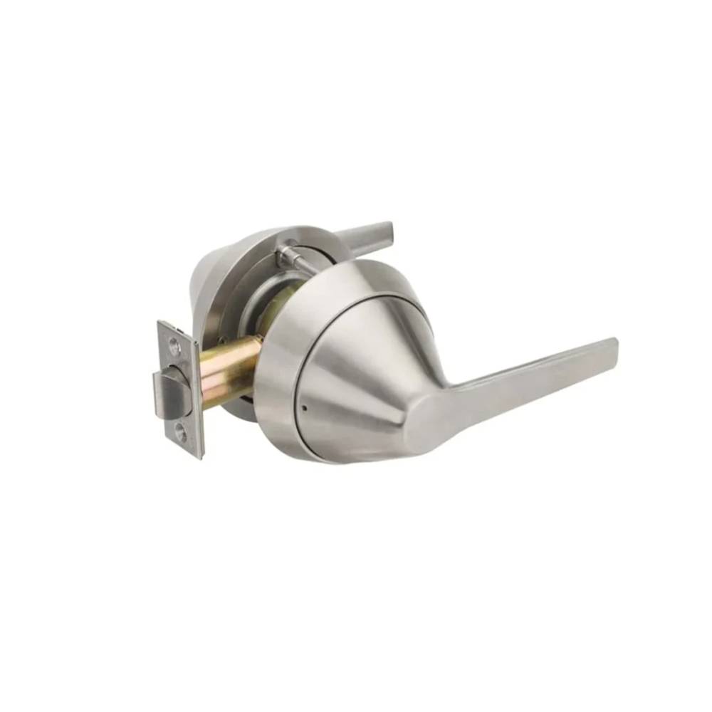 Marks USA - 195SSL - Privacy Cylindrical Lock - Anti-Ligature Knob - Non-keyed Cylinder - 3-13/16 Diameter Rose - Non-Handed - Grade 1 - Satin Stainless Steel