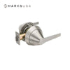 Marks USA - 195SSN - Passage Cylindrical Lock - Anti-Ligature Knob - Non-keyed Cylinder - 3-13/16" Diameter Rose - Non-Handed - Grade 1 - Satin Stainless Steel