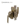 Marks USA - 5PDA - Entrance Mortise Cylinder Lock - Push/Pull Paddle - Field Reversible - Grade 1 - Satin Stainless Steel
