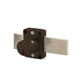 OLYMPUS LOCK - 100B - Weather Resistant Cabinet Deadbolt Door Lock - N Series - Optional Cylinder Length - Long Bolt - Optional Keying - US10B (Oil Rubbed Bronze-613)
