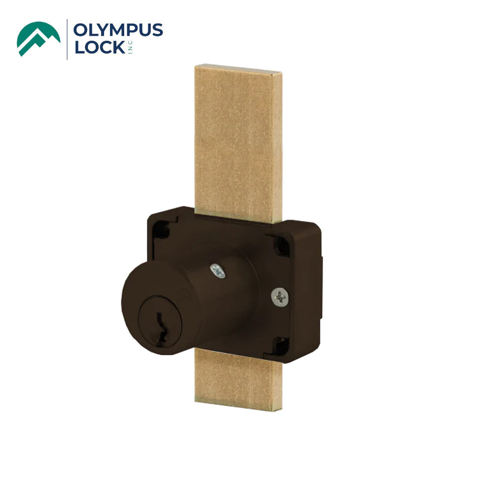 OLYMPUS LOCK - 600DW - Cabinet Deadbolt Drawer Lock - R Series - CCL R