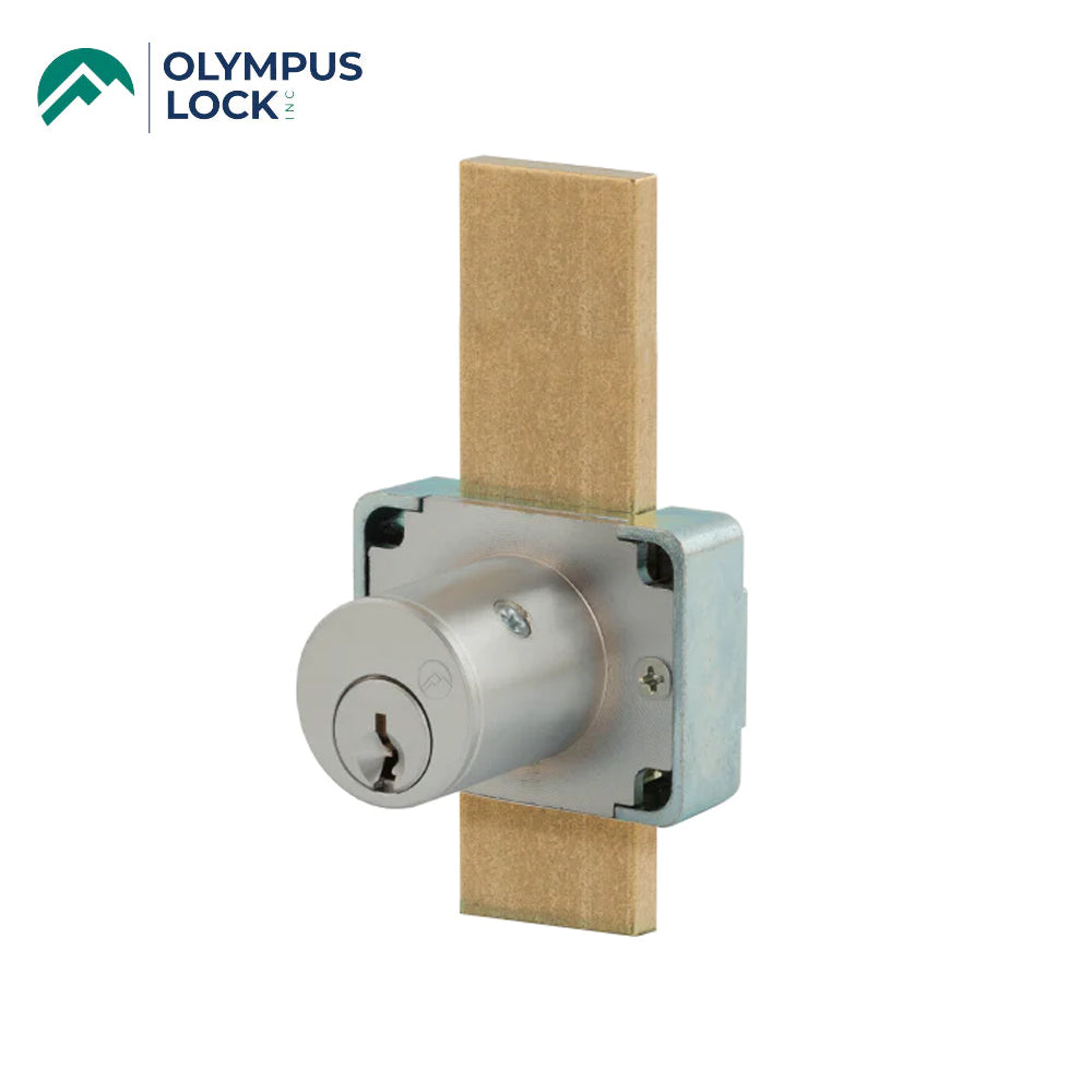 OLYMPUS LOCK - 600DW - Cabinet Deadbolt Drawer Lock - R Series - CCL R