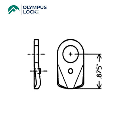 OLYMPUS LOCK - 720-3-1 - 0.875