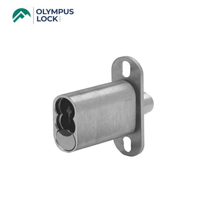 OLYMPUS LOCK - 722S-KR - Small Format (BEST) IC Core Sliding Door Plunger - Optional Funtion - US26D (Satin Chrome-626)