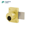 OLYMPUS LOCK - 754LC - Less Cylinder Deadbolt Door & Drawer Cabinet Locks for Sargent Original Cylinders - 1-3/8" Cylinder Length - Optional Color