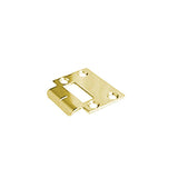 OLYMPUS LOCK - 999 - Slotted Lip Strike - US3 (Polished Brass-605)