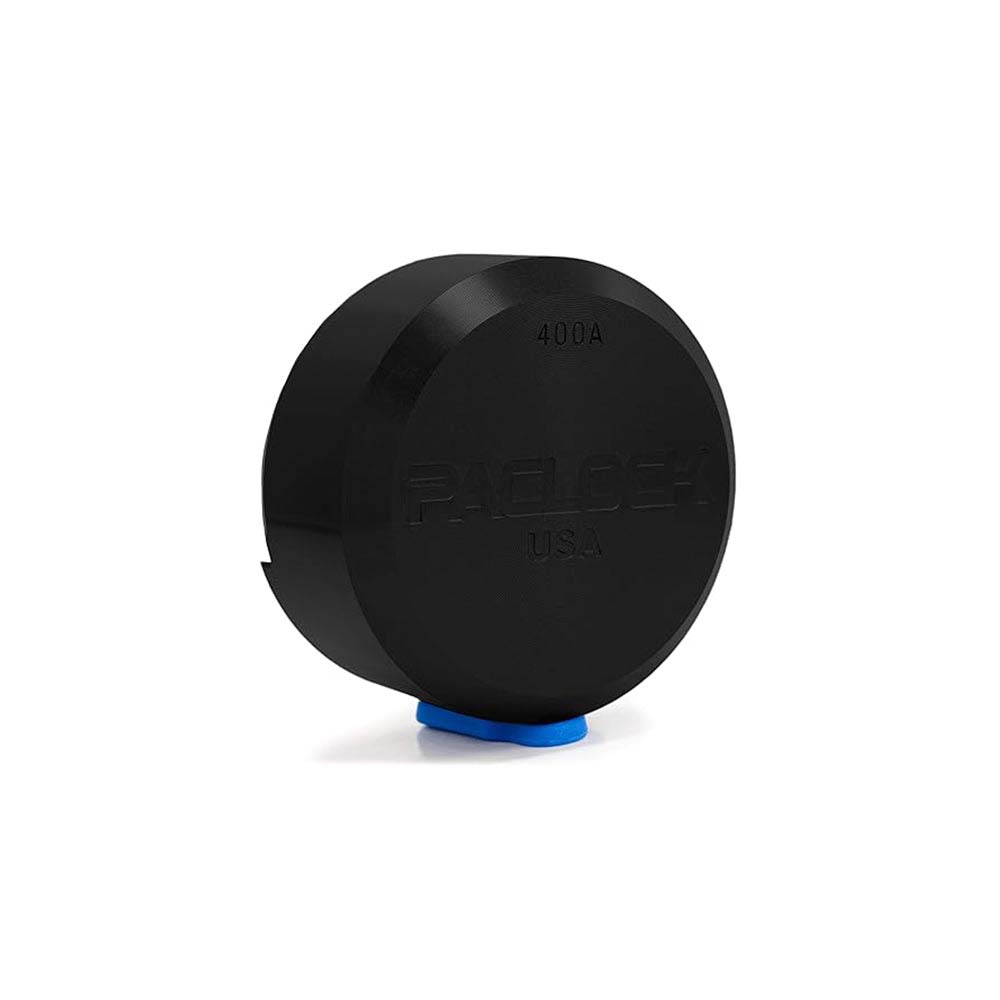 PACLOCK Hidden-Shackle Aluminum Stepped Back Hockey-Puck-Style