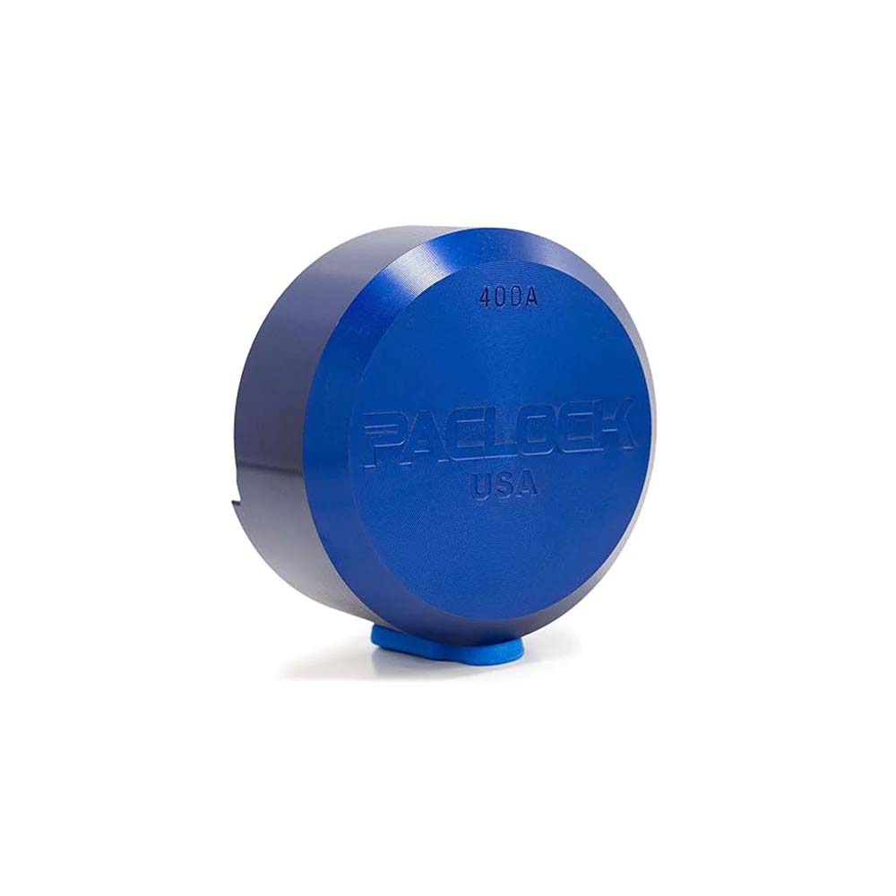 PACLOCK Hidden-Shackle Aluminum Stepped Back Hockey-Puck-Style