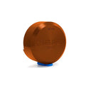 PACLOCK Hidden-Shackle Aluminum Stepped Back Hockey-Puck-Style Lock with PR2 Keyway 400A Series - Hardened Steel Shackles