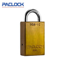 PACLOCK Light-Duty Aluminum Padlock with 3/4 Inch Shackle Spread 90A-IC Series - Hardened Steel Shackles