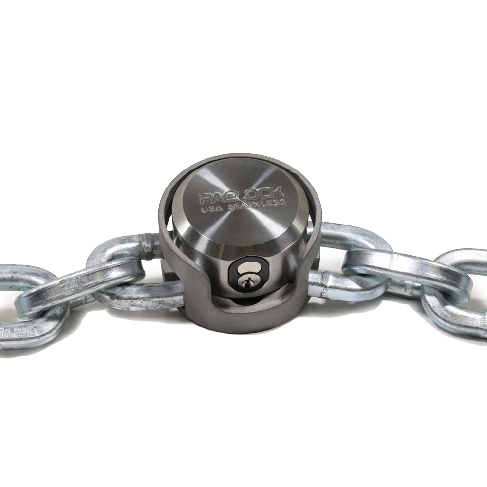 PACLOCK Stainless Steel Chain Locking System for 13mm Chain UCS-5S Ser ...