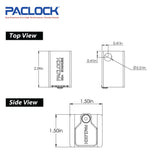 PACLOCK UCS-80S Series Stainless Steel Locking Hitch Pin Lock Body