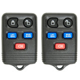 2003 - 2007 Ford Lincoln Keyless Entry 5B Fob FCC# CWTWB1U551 (2 Pack)