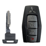 2021 - 2024 Mitsubishi Outlander Smart Key 4B Fob W/ Hatch FCC# KR5MTXN1 - 8637C254