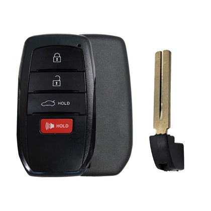 2024 Toyota Corolla Smart Key Fob 4 Buttons - Trunk - FCC# HYQ14FBW - Aftermarket