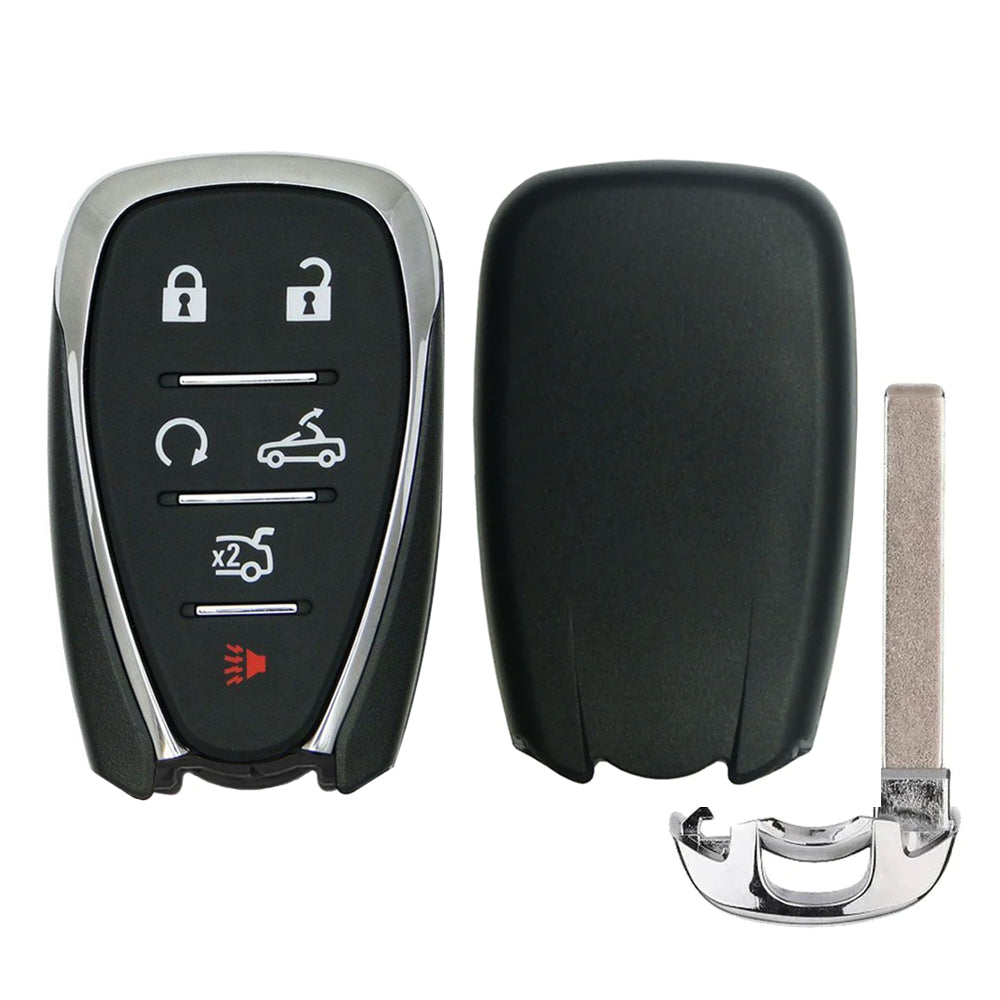 2016 - 2024 Chevrolet Camaro Smart Key Shell 6 Buttons – Locksmith