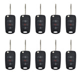 2012 2013 Kia Sportage Flip Key Shell 3B - KK10 (LXP90) (10 Pack)