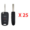 2012 2013 Kia Sportage Flip Key Shell 3B - KK10 (LXP90) (25 Pack)