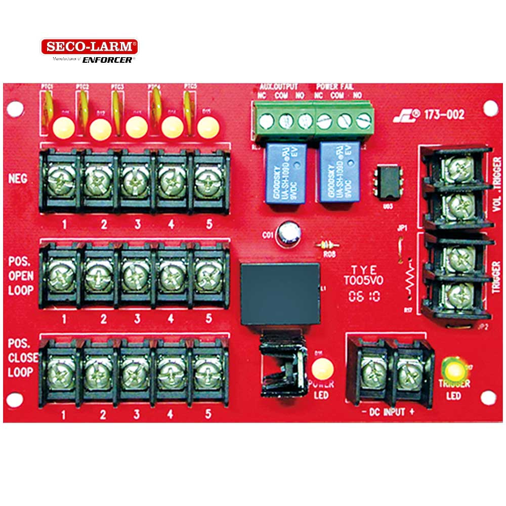 SECO-LARM PD-5PAQ 5 O/P Power Distribution Board for EAP-5D5Q