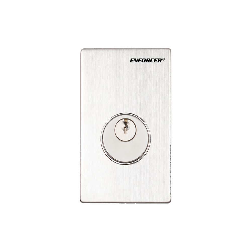 SECOLARM SD720816MQ Mortise Cylinder Key Switch â€“ Momentary