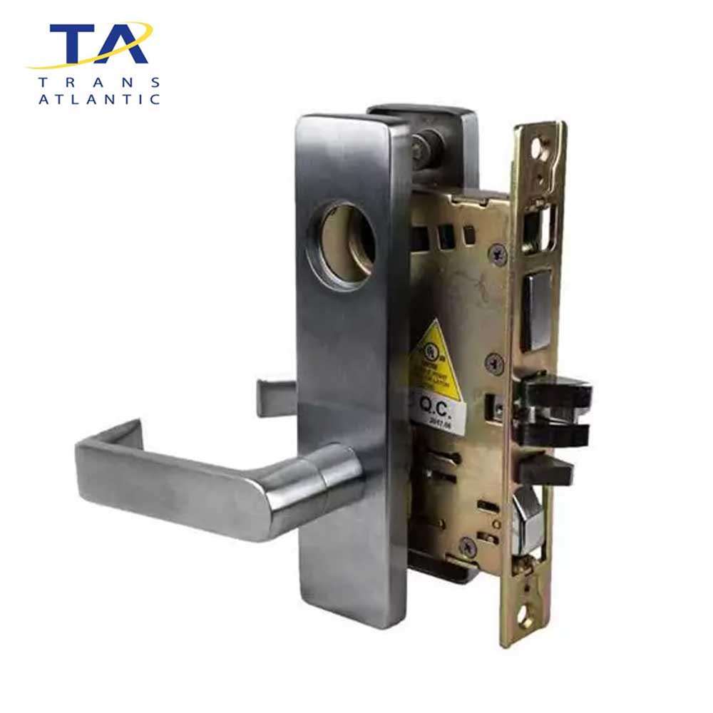 Trans-Atlantic - DL-DXML Series - Mortise Lock - Grade 1 - Brushed