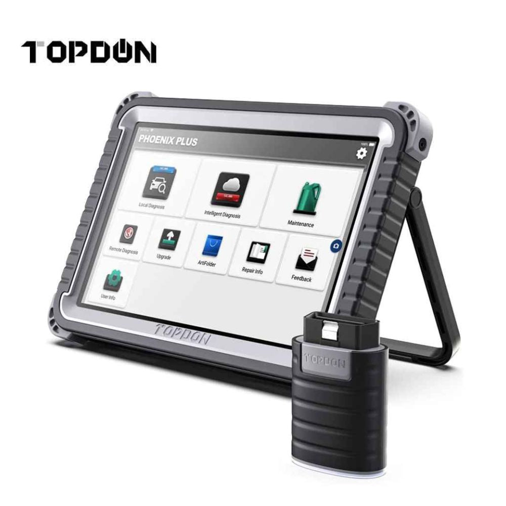 TOPDON PHOENIX PLUS Diagnostic Scanner with T-Ninja Box OBD IMMO