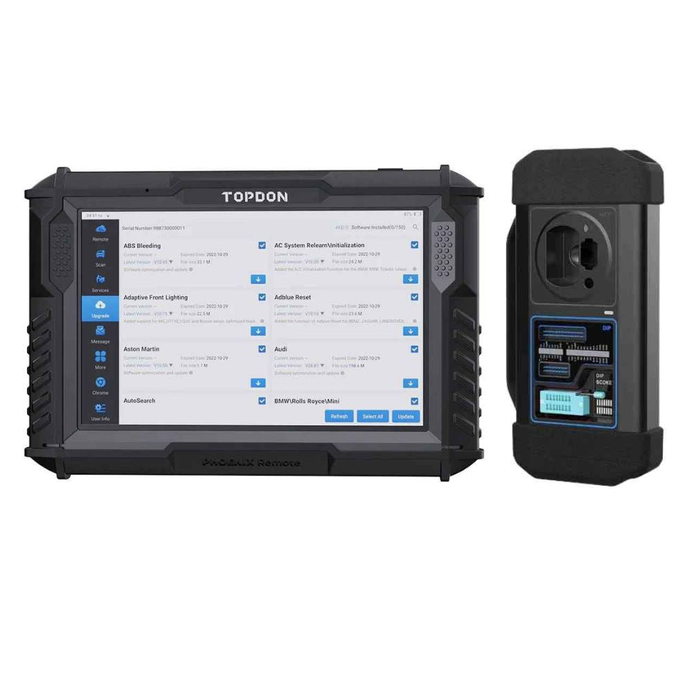 TOPDON PHOENIX REMOTE Automotive Diagnostic Scanner with T-Ninja