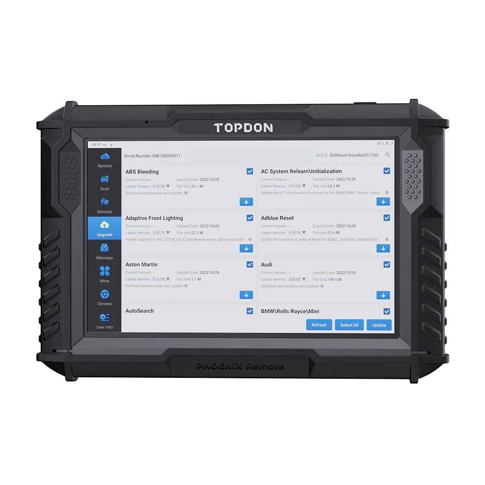 TOPDON PHOENIX REMOTE Automotive Diagnostic Scanner with T-Ninja